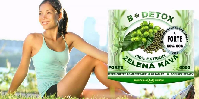 Green Coffee Bean extrakt 6000 - účinné tabletky na chudnutie, 2,5 x silnejšie než bežné produkty!