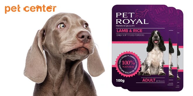Polkilové balenie kapsičiek Pet Royal pre psov