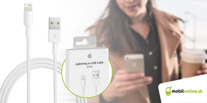 Originálne dátové káble pre váš iPhone - certifikované spoločnosťou Apple!