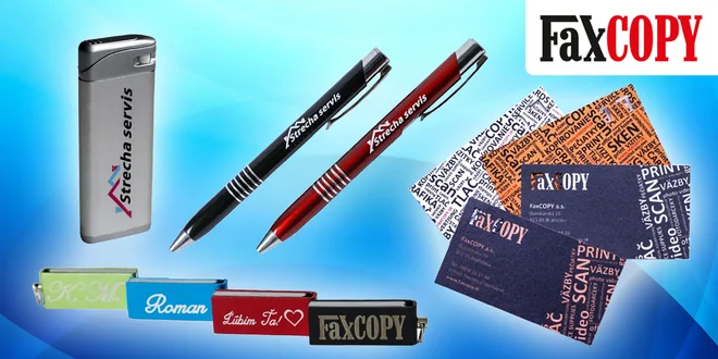 Originálne darčeky s vygravírovaným textom, jednoduchou grafikou alebo UV potlačou