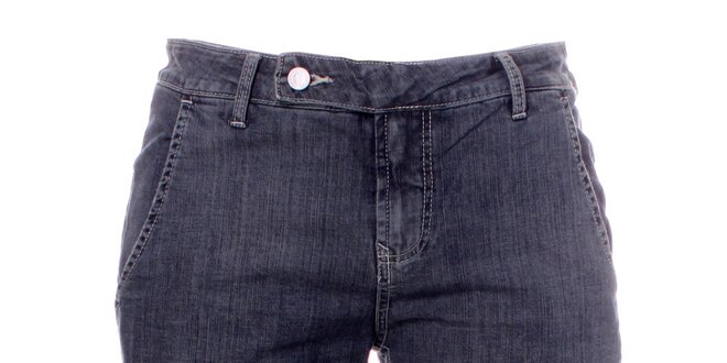 Dámske šedo-modré džínsové kraťasy Bleifrei