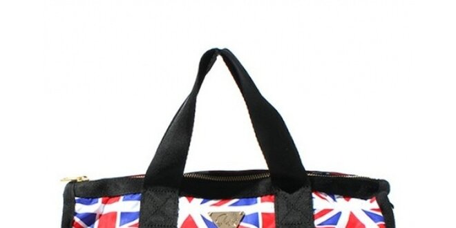 Dámska cestovná taška s britskou vlajkou LeSportsac