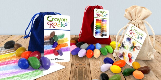 Farebné kamene na maľovanie pre všetky deti