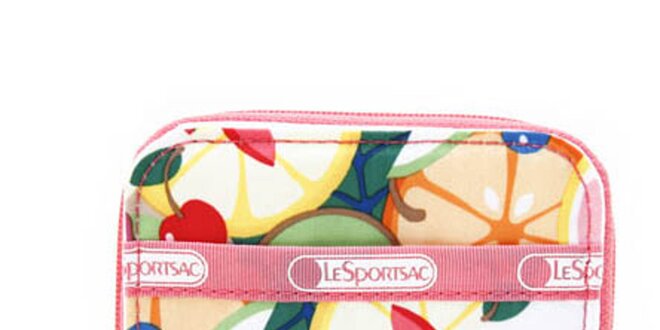 Dámska farebná tropická peňaženka LeSportsac