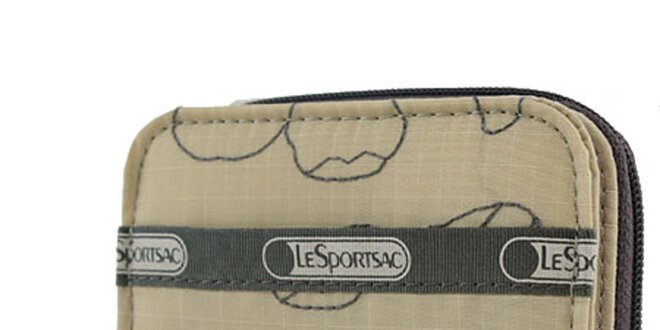 Dámska béžová peňaženka LeSportsac