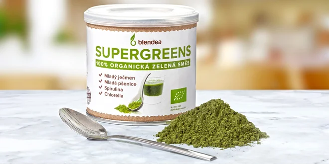Zmes štyroch bio superpotravín pre posilnenie zdravia