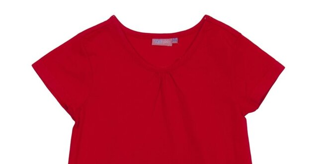 Detské červené tričko s krátkym rukávom Yatsi