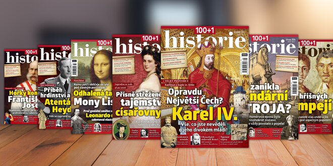 Predplatné časopisu 100+1 historie – ročník 2016