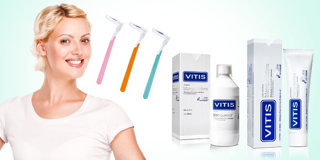 VITIS Whitening balíček - viditeľne belšie zuby už po 10 dňoch používania