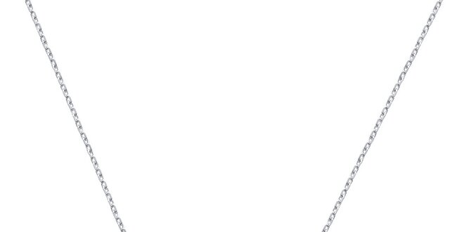 Dámsky strieborný náhrdelník La Mimossa s krúžkami