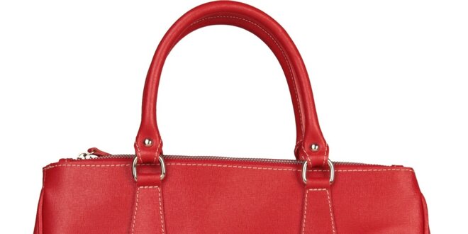 Dámska červená kabelka Made in Italia