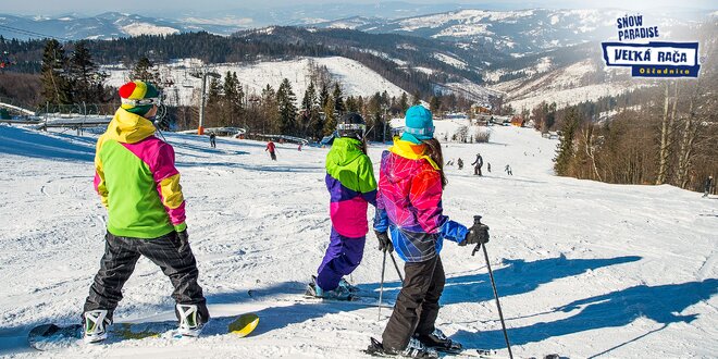 Celodenné skipasy na lyžovanie aj so servisom lyží a bobovaním v Snowparadise…