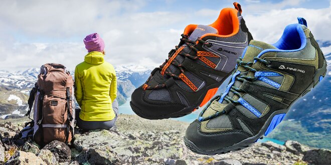 Pánske i dámske outdoorové topánky Alpine Pro