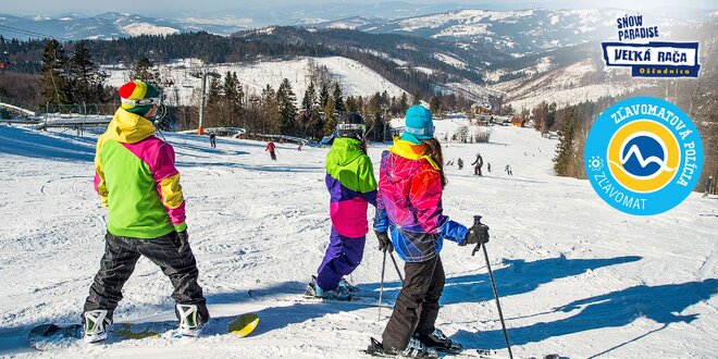 Celodenné skipasy na lyžovanie aj so servisom lyží a bobovaním