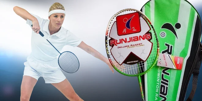 Bedmintonová raketa Carbon