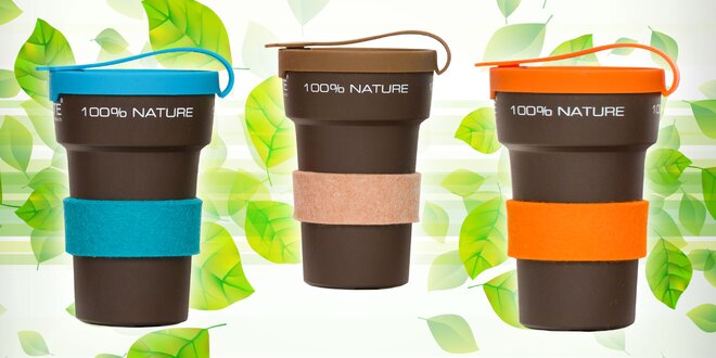 Ekologický pohár z bioplastu