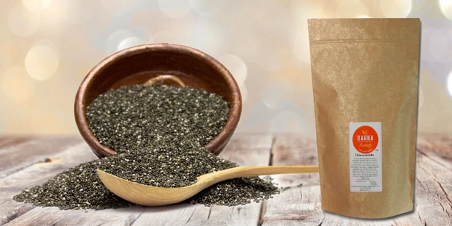 Chia semiačka v 0,5 alebo 1 kg balení
