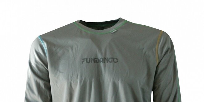 Pánske svetlo šedé funkčné tričko Fundango