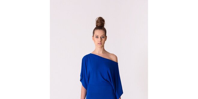 Dámske kobaltovo modré večierne šaty Yuliya Babich