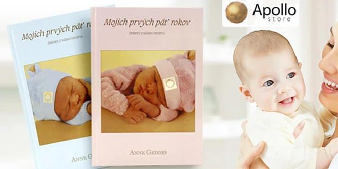 Kniha Mojich prvých päť rokov od Anne Geddes