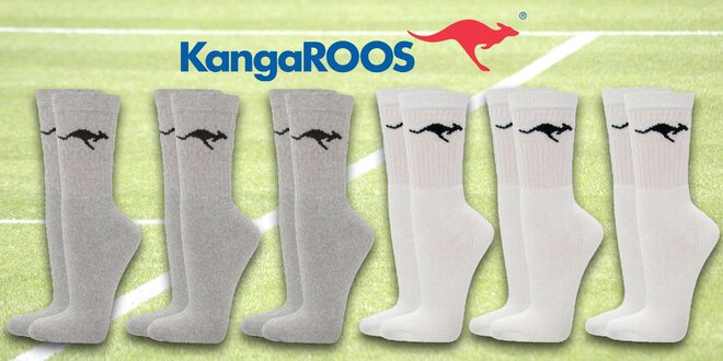 Pánske športové ponožky značky KangaROOS
