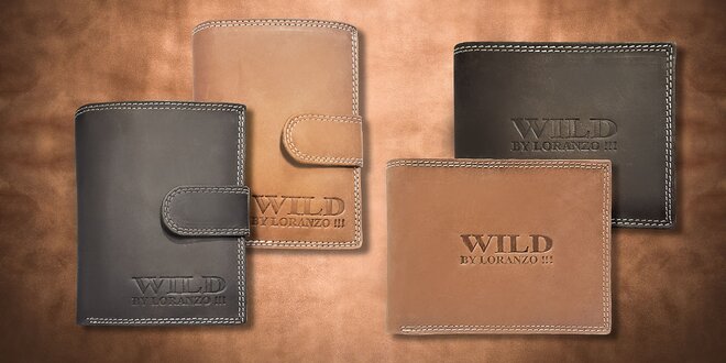 Peňaženky Wild - rôzne modely