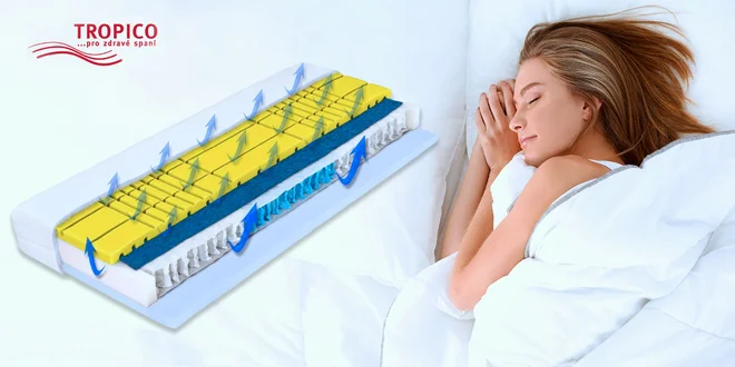 Vzdušné a vysoké matrace Tropico Spring Max a Princess