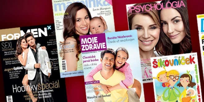 Moja psychológia, Moje zdravie, Diéta, Maminka, Formen alebo Šikovníček