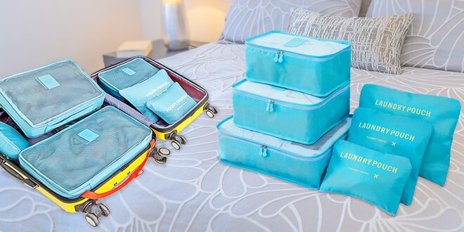 Praktické cestovné tašky a organizéry na cesty
