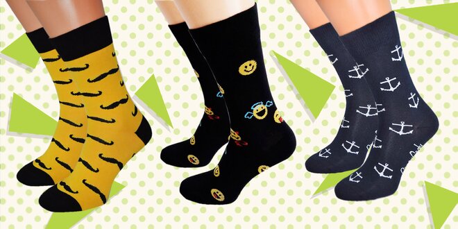 Bláznivé ponožky Crazy socks
