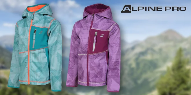 Detská softshellová bunda Alpine Pro Jandro