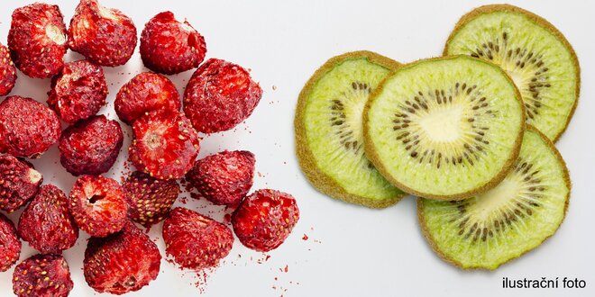 Pre vaše zdravé mlsanie: ovocie sušené mrazom