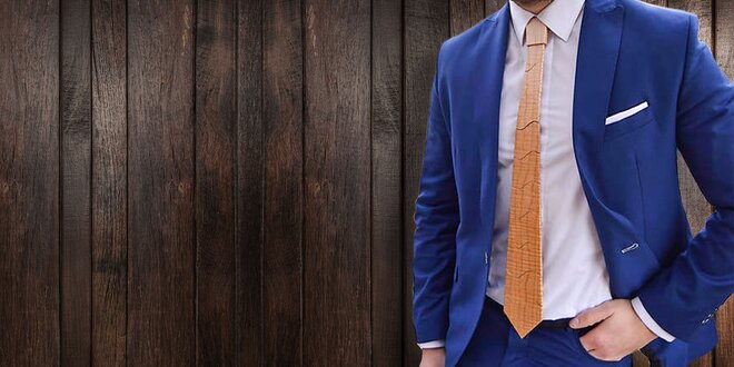 Výnimočná a štýlová drevená kravata vhodná aj ako darček!