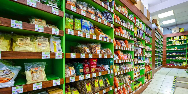 Voucher na zľavu 15 % na nákup BIO potravín