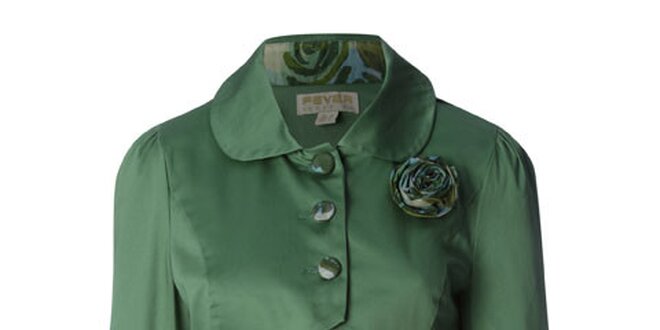 Dámsky zelený kabátik Fever
