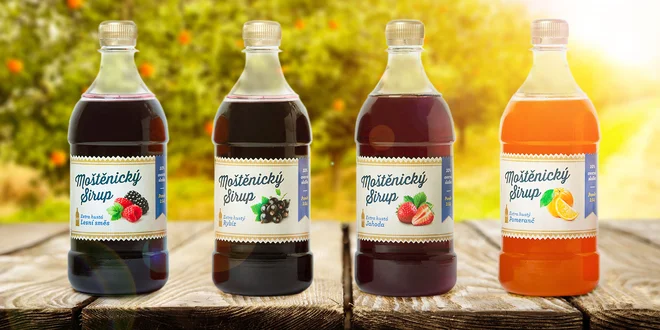 Moštěnický sirup rôznych druhov