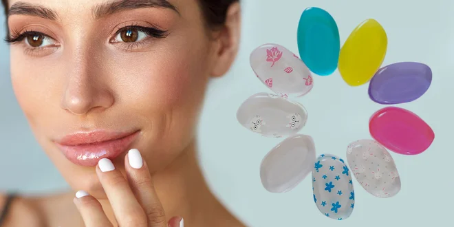 Silikónový make-up aplikátor