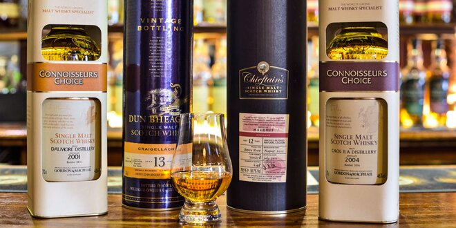 Degustácia whisky s odborným výkladom