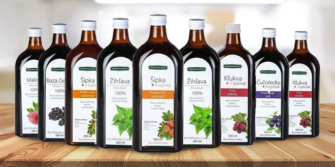 Zdravé lahodné šťavy - 9 chutí na výber!