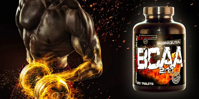 Regenerácia svalov s Extreme&Fit BCAA tabletami
