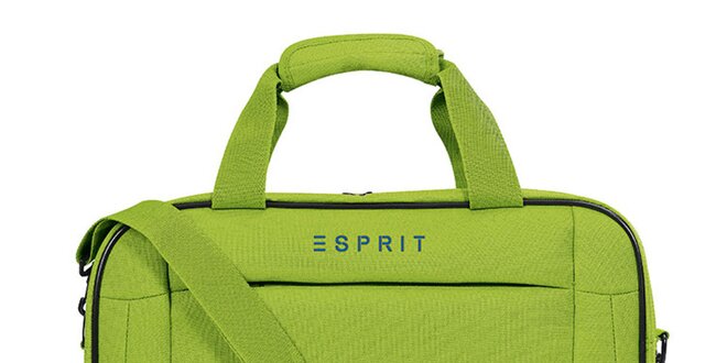 Dámska zelená taštička do lietadla Esprit