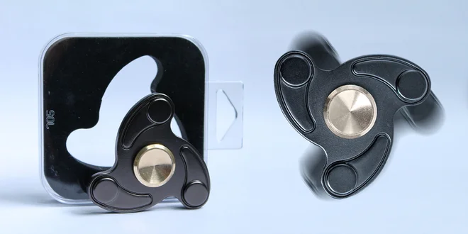 Elegantný Fidget Spinner z hliníkovej liatiny