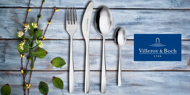 Prepychové príbory značky Villeroy & Boch