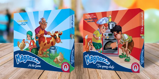 Magnetická hra Magnetiz: popusťte uzdu detskej fantázii