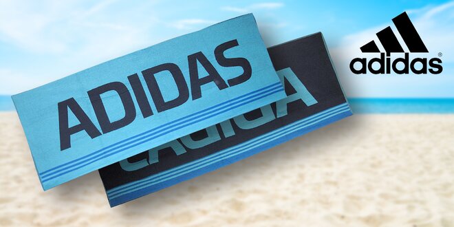 Veľká osuška Adidas k bazénu alebo na pláž