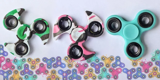 Vychytané štýlové fidget spinnery