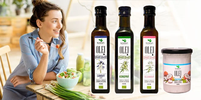 BIO panenské prírodné oleje