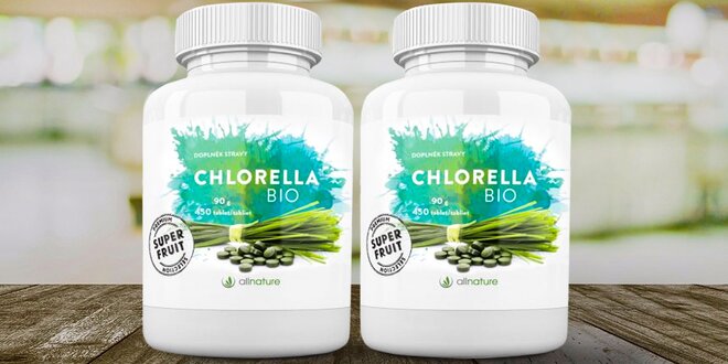 Tablety Bio Chlorella pre zdravie a pohodu vášho tela
