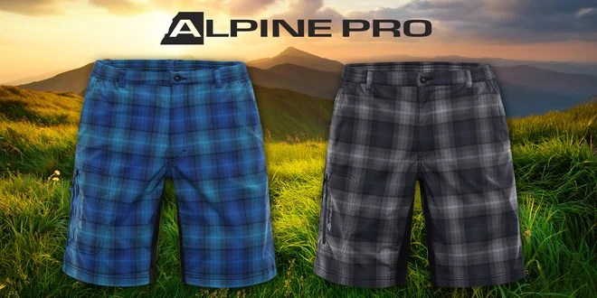 Pánske softshellové šortky Alpine Pro