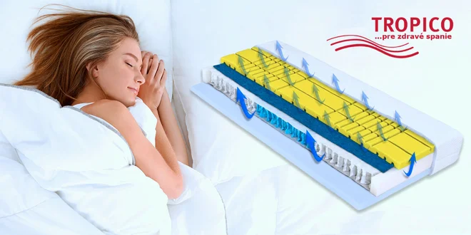 Vzdušné a vysoké matrace Tropico